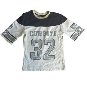 Vintage Dallas Cowboys #32 T-Shirt Men’s M | Distressed Thrashed NFL Grunge Tee